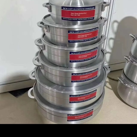 Aluminum Cookware Set - Silver - Picture 4 of 7